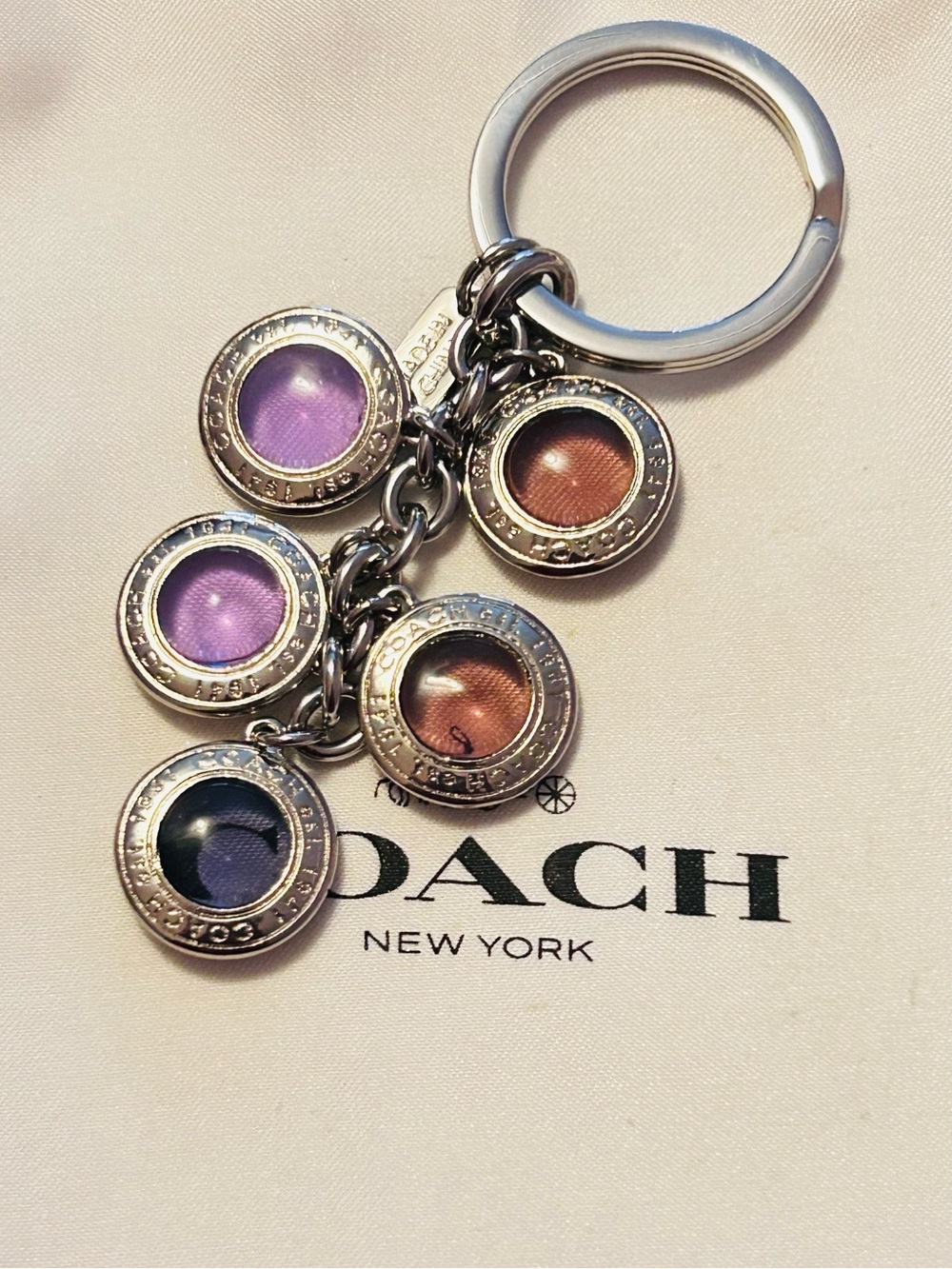 RARE Coach 1941 Y2K Charm Bag Charm/ Keychain - Picture 4 of 9